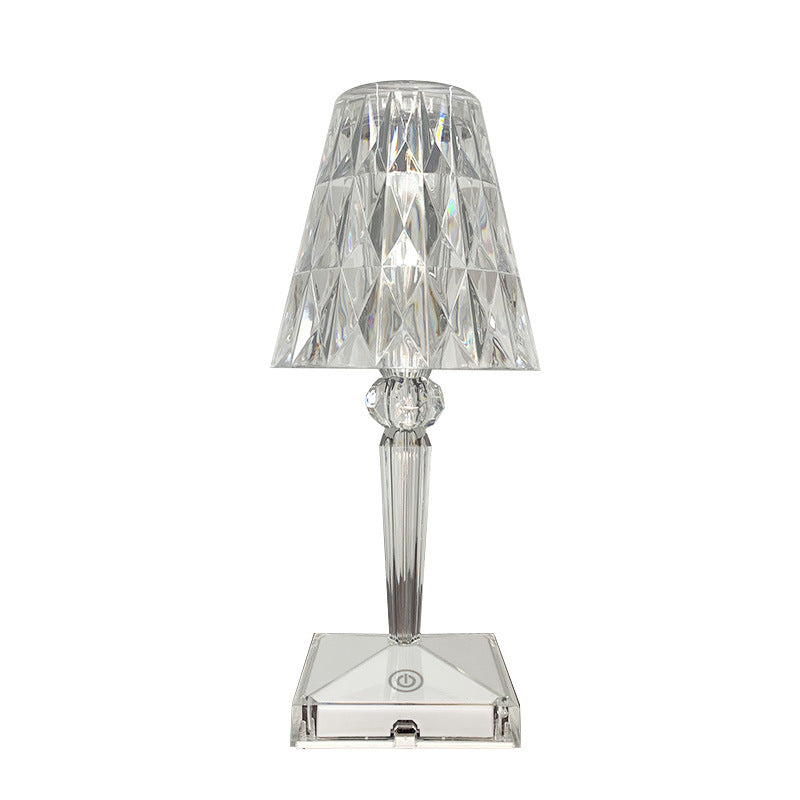 【50% OFF】「Artistic Life」Lampă de masă LED cu atmosferă decorativă din cristal italian